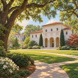 Emory University stamp