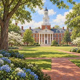 Johns Hopkins University stamp
