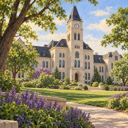 Kansas State University stamp