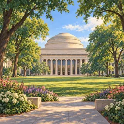 Massachusetts Institute of Technology stamp