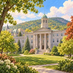 McGill University stamp