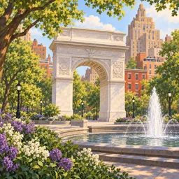 New York University stamp