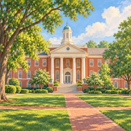 North Carolina A&T State University stamp