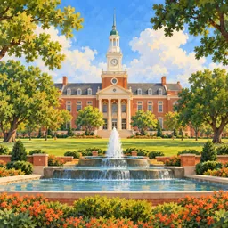 Oklahoma State University stamp