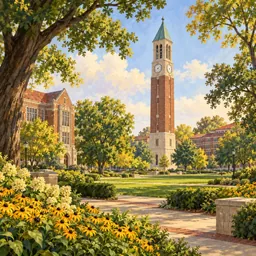 Purdue University stamp