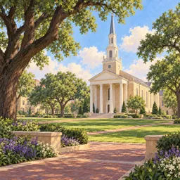 Texas Christian University stamp
