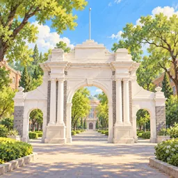 Tsinghua University stamp
