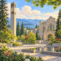 University of British Columbia stamp