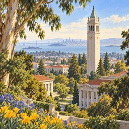 University of California, Berkeley stamp