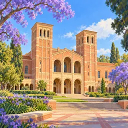 University of California, Los Angeles stamp