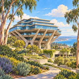 University of California, San Diego stamp