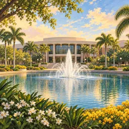 University of Central Florida stamp