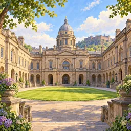 University of Edinburgh stamp