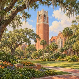 University of Florida stamp