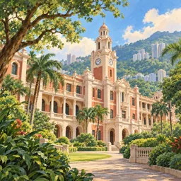 University of Hong Kong stamp