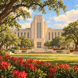 University of Houston stamp