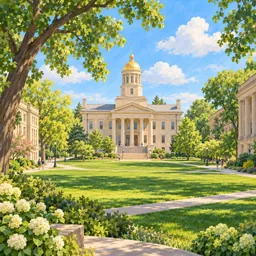 University of Iowa stamp