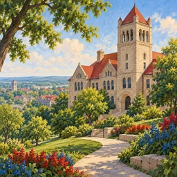 University of Kansas stamp