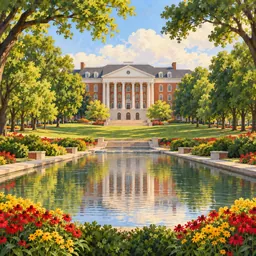 University of Maryland, College Park stamp