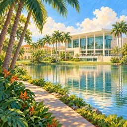University of Miami stamp