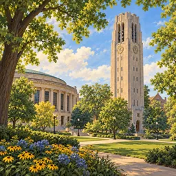 University of Michigan stamp