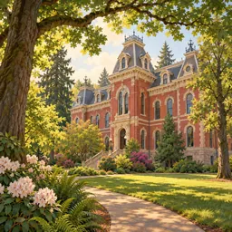 University of Oregon stamp