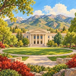 University of Utah stamp