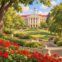 University of Wisconsin–Madison stamp