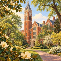 Vanderbilt University stamp
