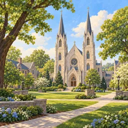 Villanova University stamp