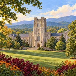 Virginia Polytechnic Institute and State University stamp