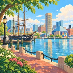 Baltimore stamp
