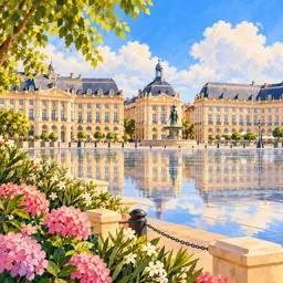 Bordeaux stamp