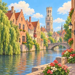 Bruges stamp