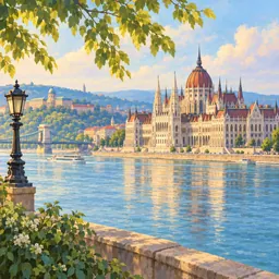 Budapest stamp