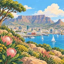 Cape Town stamp