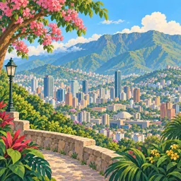 Caracas stamp