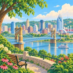 Cincinnati stamp