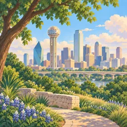 Dallas stamp