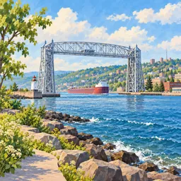 Duluth stamp