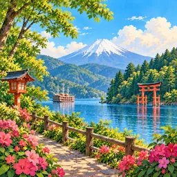 Hakone stamp