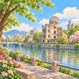 Hiroshima stamp