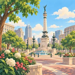 Indianapolis stamp