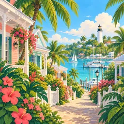 Key West stamp