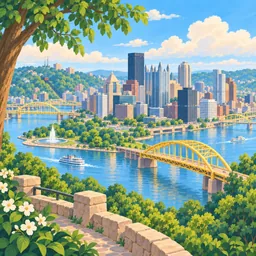 Pittsburgh stamp