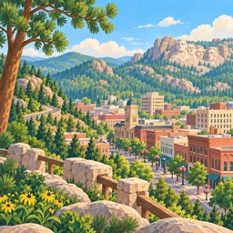 Rapid City stamp