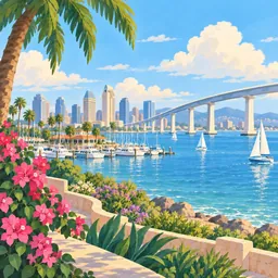 San Diego stamp