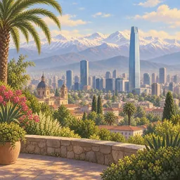 Santiago stamp