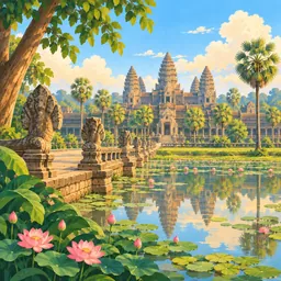 Siem Reap stamp