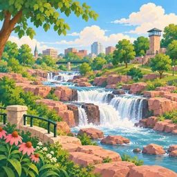 Sioux Falls stamp
